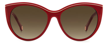 Women Carolina Herrera Sunglasses: HER 0142/S - Burgundy Beige - SpecSMART Eye Clinic (Front View)